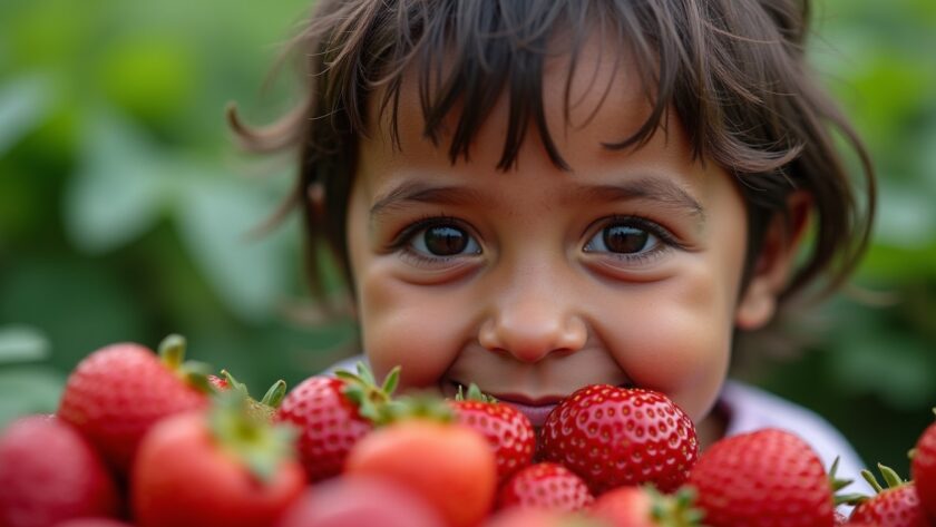 Combien de fraisiers cultiver pour nourrir une famille de 4 personnes ?