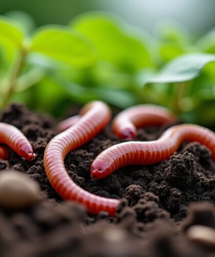 Découvrez comment les vers de terre transforment et enrichissent votre compost naturellement