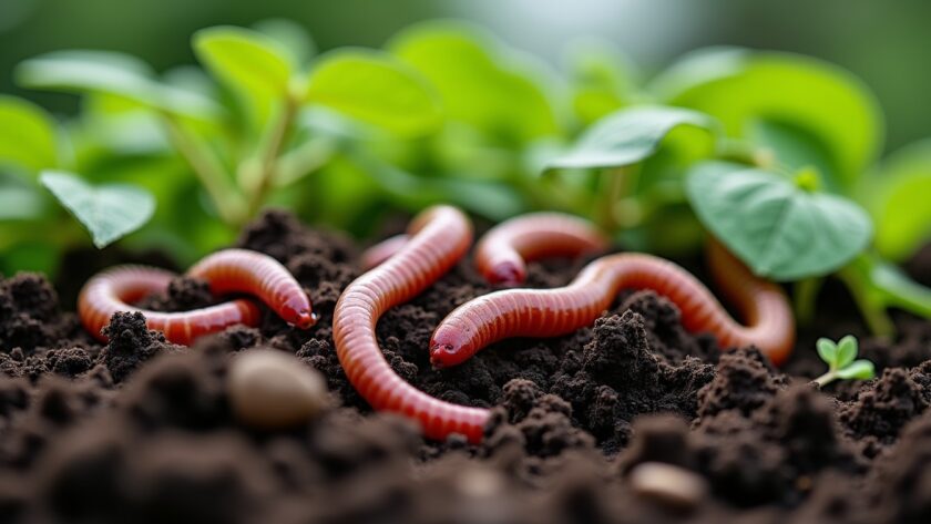 Découvrez comment les vers de terre transforment et enrichissent votre compost naturellement