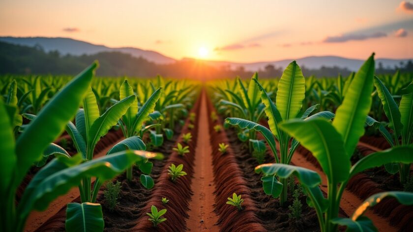 Quelle est la distance idéale entre les bananiers pour une plantation optimale ?