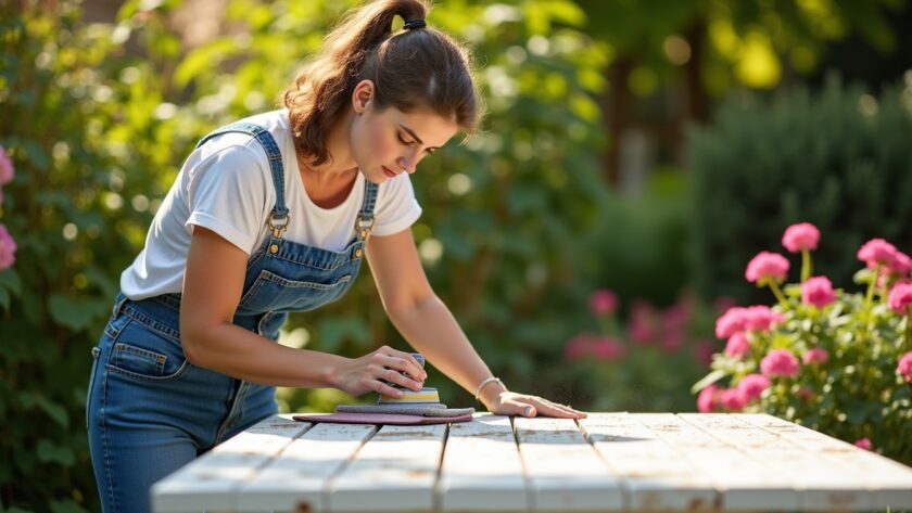Guide pratique pour redonner vie à votre table de jardin en plastique