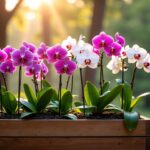 Planter plusieurs orchidées dans un grand bac : est-ce possible et comment s'y prendre ?