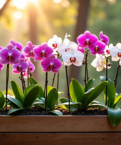 Planter plusieurs orchidées dans un grand bac : est-ce possible et comment s'y prendre ?