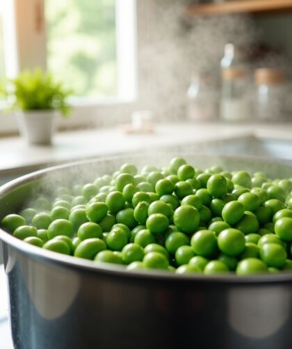 Faut-il blanchir les petits pois frais avant de les congeler ?