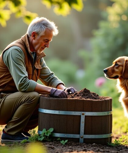 Peut-on composter en toute sécurité les déjections de chien dans son jardin ?