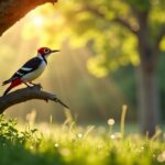 Que révèle la visite d’un pivert dans votre jardin ?