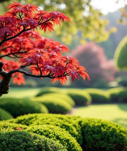 Les secrets pour tailler un érable japonais tout en préservant son élégante silhouette
