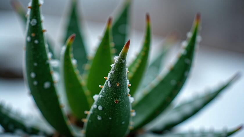 L'aloe vera peut-il survivre aux rigueurs de l'hiver en extérieur sans aucun abri ?