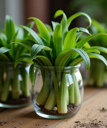 Guide pratique : cultiver un papyrus avec succès dans un vase en verre simple