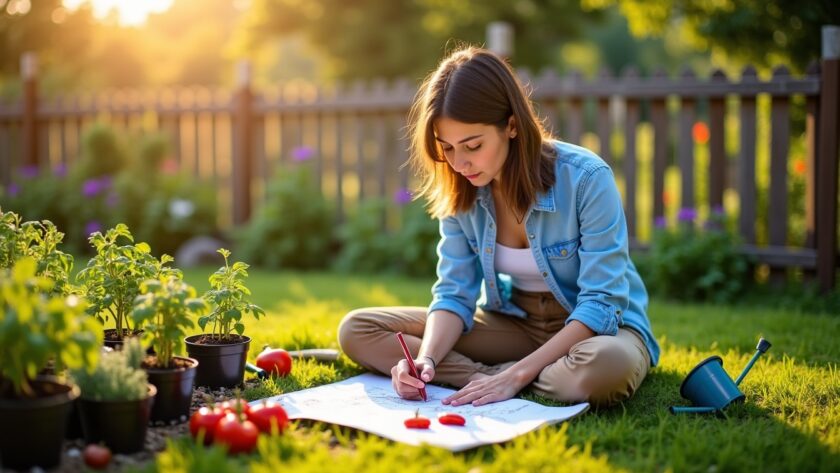 Guide pratique pour débutants : créer facilement le plan de votre premier potager