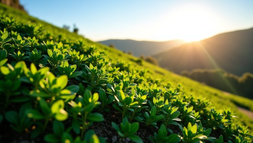 Les plantes idéales pour couvrir un talus sans entretien ni arrosage fréquent