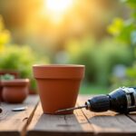 Comment percer des trous de drainage dans un pot en terre cuite sans le fissurer : astuces et méthodes efficaces