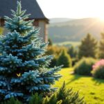 Combien de temps un épicéa bleu peut-il prospérer dans votre jardin selon les conditions environnementales ?