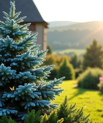 Combien de temps un épicéa bleu peut-il prospérer dans votre jardin selon les conditions environnementales ?