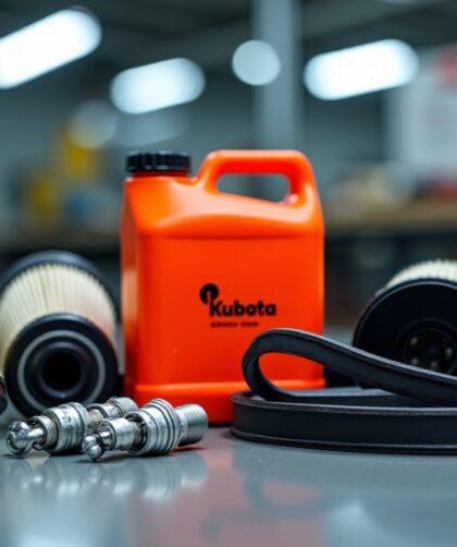 Pièces détachées Kubota : les avantages incontournables des pièces d’origine pour l’entretien optimal de votre équipement de motoculture