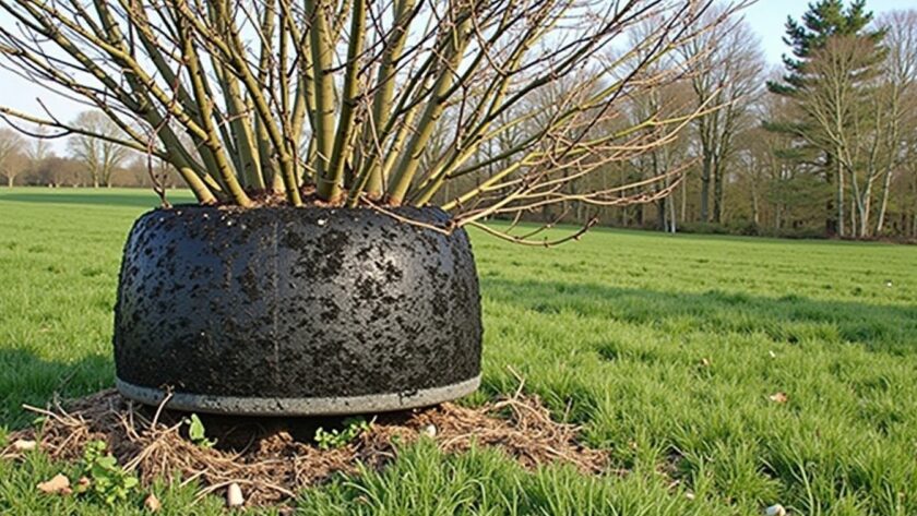 Guide pratique : redresser pas à pas un arbre incliné grâce au tire-fort