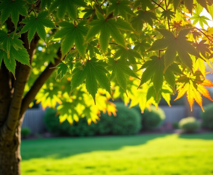 Comment bien choisir son érable pour un emplacement en plein soleil ?