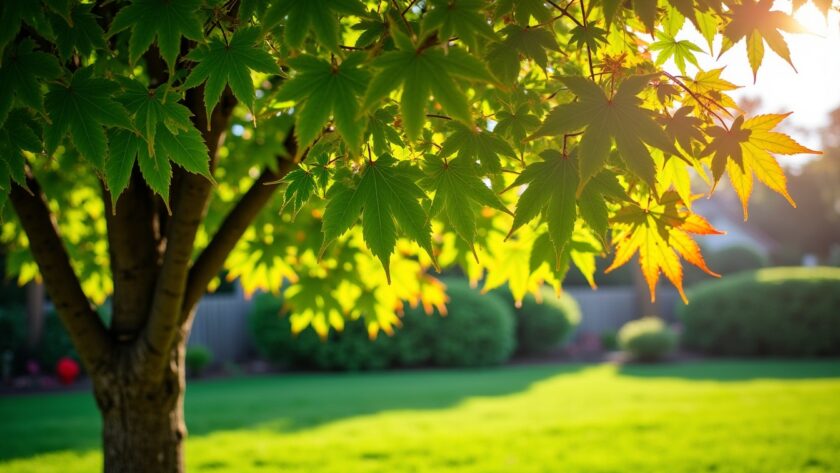 Comment bien choisir son érable pour un emplacement en plein soleil ?