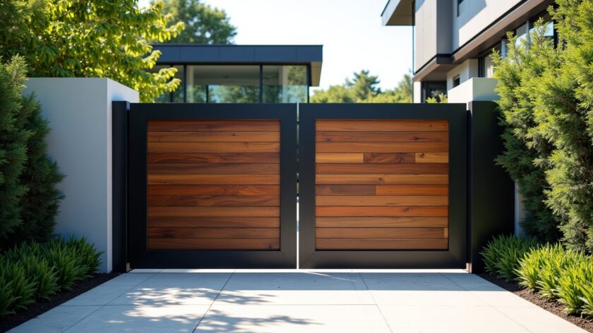 Portail au design contemporain : 10 idées créatives pour un projet unique et sur mesure