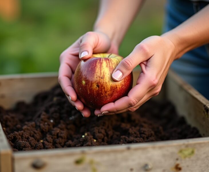 Comment se débarrasser correctement des pommes pourries : astuces et conseils