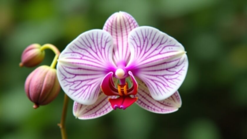 Comprendre l'apparition de gouttes collantes sur la tige de votre orchidée : causes et solutions