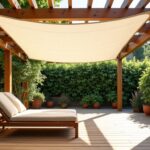 Comment installer une toile d’ombrage pour transformer votre pergola en havre de fraîcheur