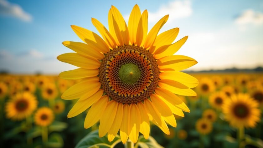 Tournesol : combien de graines compte une fleur et quelles sont ses principales variétés ?