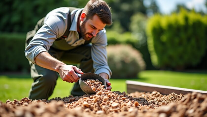 Quelle quantité de copeaux de bois prévoir par mètre carré ?
