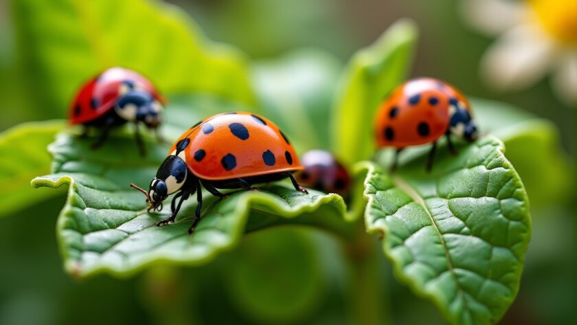 Découvrez les principales espèces de coccinelles qui peuplent votre jardin
