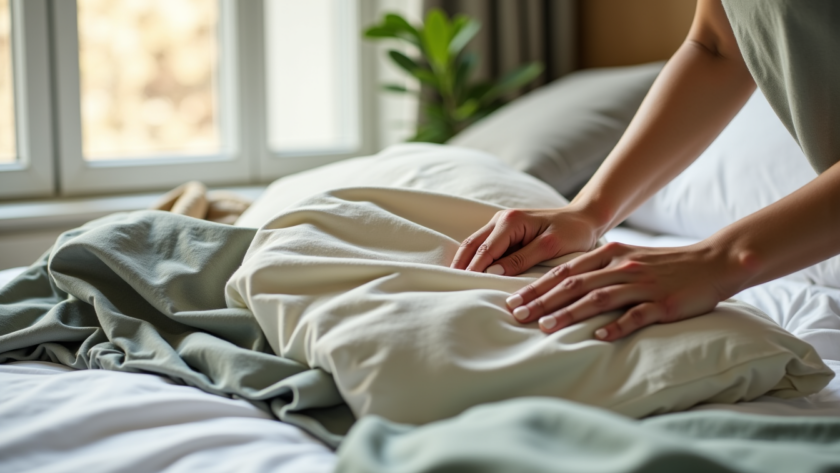 Débuter avec les draps cocon : matière et grammage pour bien choisir