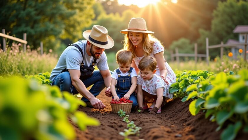 Quelle quantité de fraisiers planter pour nourrir une famille de 4 personnes ?