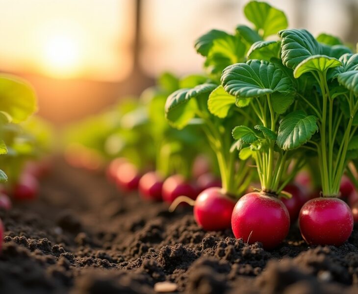 Astuces pour faire pousser des radis en un temps record dans votre potager