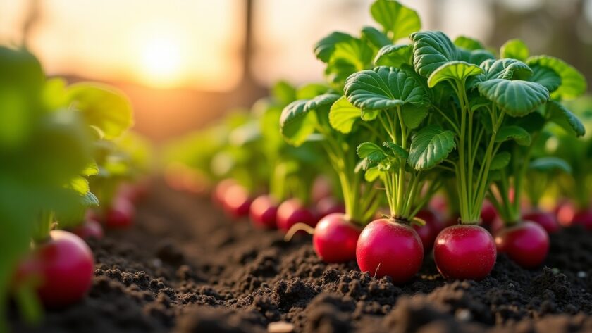 Astuces pour faire pousser des radis en un temps record dans votre potager
